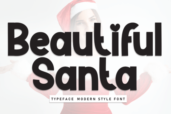 Beautiful Santa Font for Creative Makers