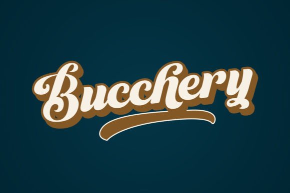 Bucchery: A Script Font for Elegant Design