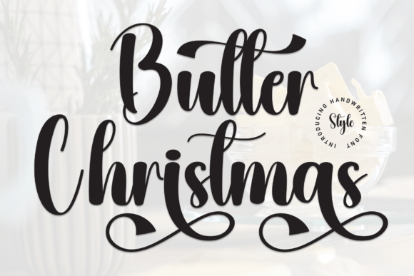 Butter Christmas: A Font That Adds Warmth to Business