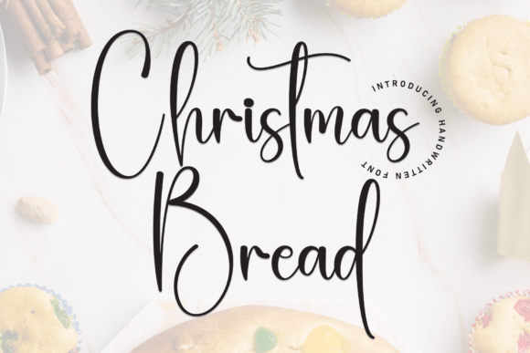 Christmas Bread Font for Business