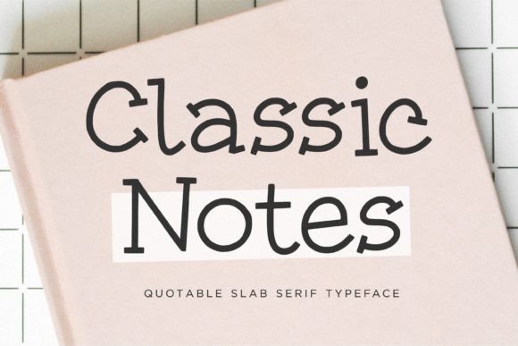 Classic Notes: A Font for Timeless Branding