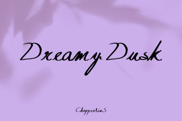 Dreamy Dusk Font