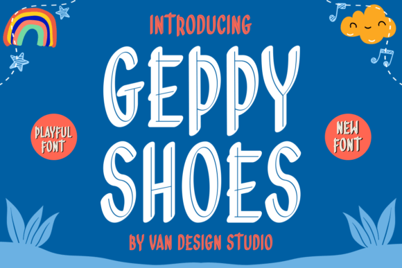 Geppy Shoes: A Handwritten Font for Creative Expression