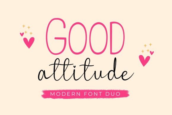 Good Attitude Font for Creative Projects