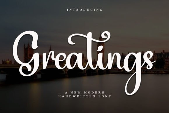 Greatings Font for Creative Projects
