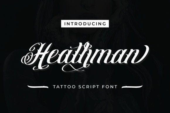 Heathman: A Magical Script Font