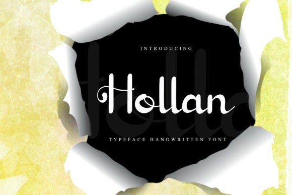 Hollan: A Elegant Font for Business
