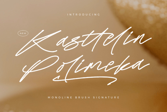 Kasttelin Polimeka: A Stylish Font for Editorial Design