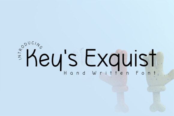 Key s Exquist: A Handwritten Font for Creative Projects