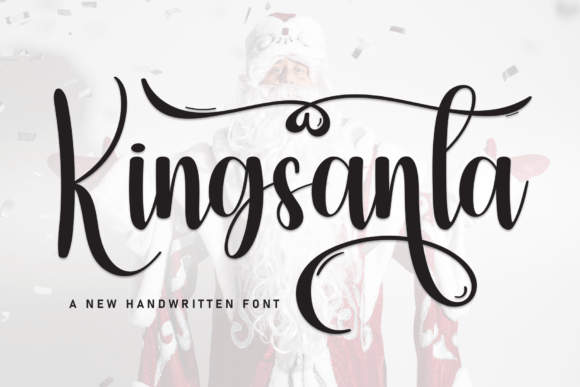 Kingsanta: A Friendly Handwritten Font