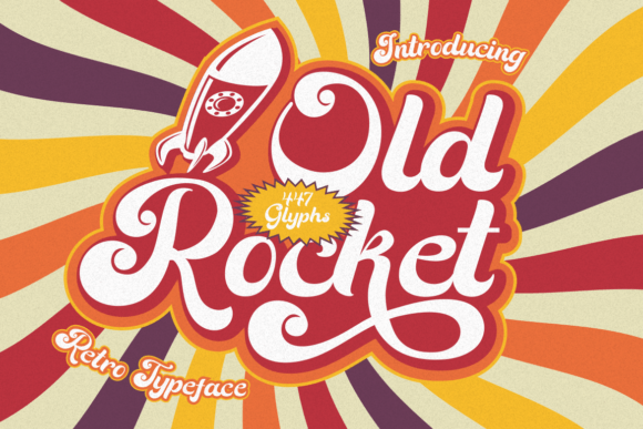 Old Rocket: A Retro Typeface for Business Branding