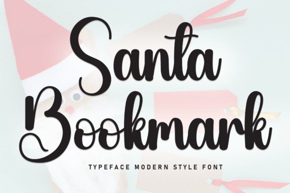 Santa Bookmark Font Review