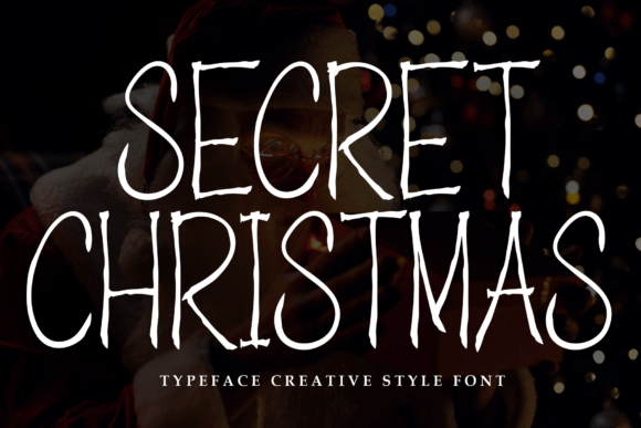 Secret Christmas Font for Creative Design