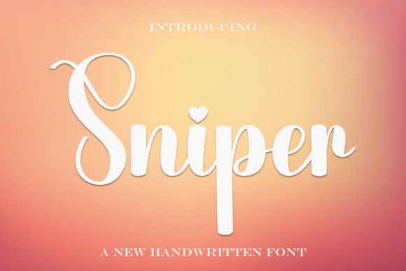 Sniper Font: Elegant Script for Web Design