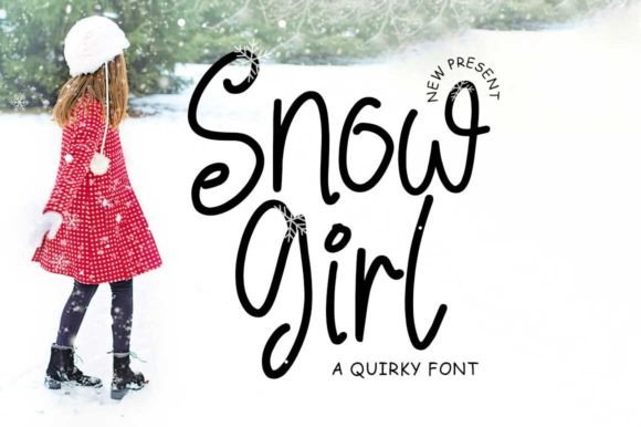 Snow Girl: A Winter-Theme Font for Creative Projects