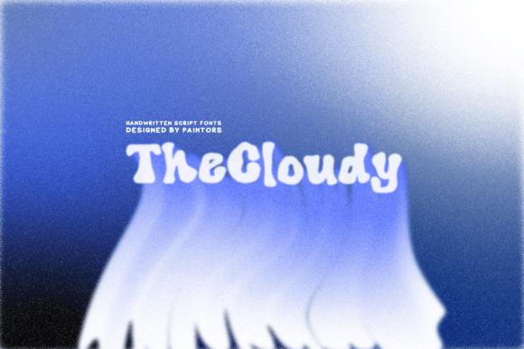 The Cloudy Font: Whimsical Web Design